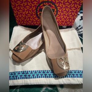 Tory Burch Square Toe Flats